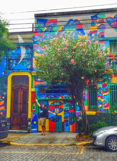 Buenos Aires colorful street art