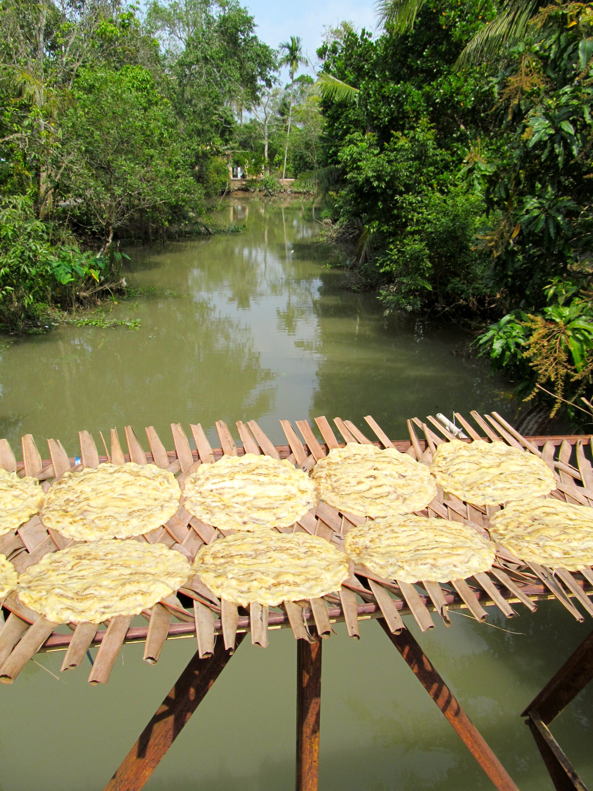 Mekong River banana pancakes