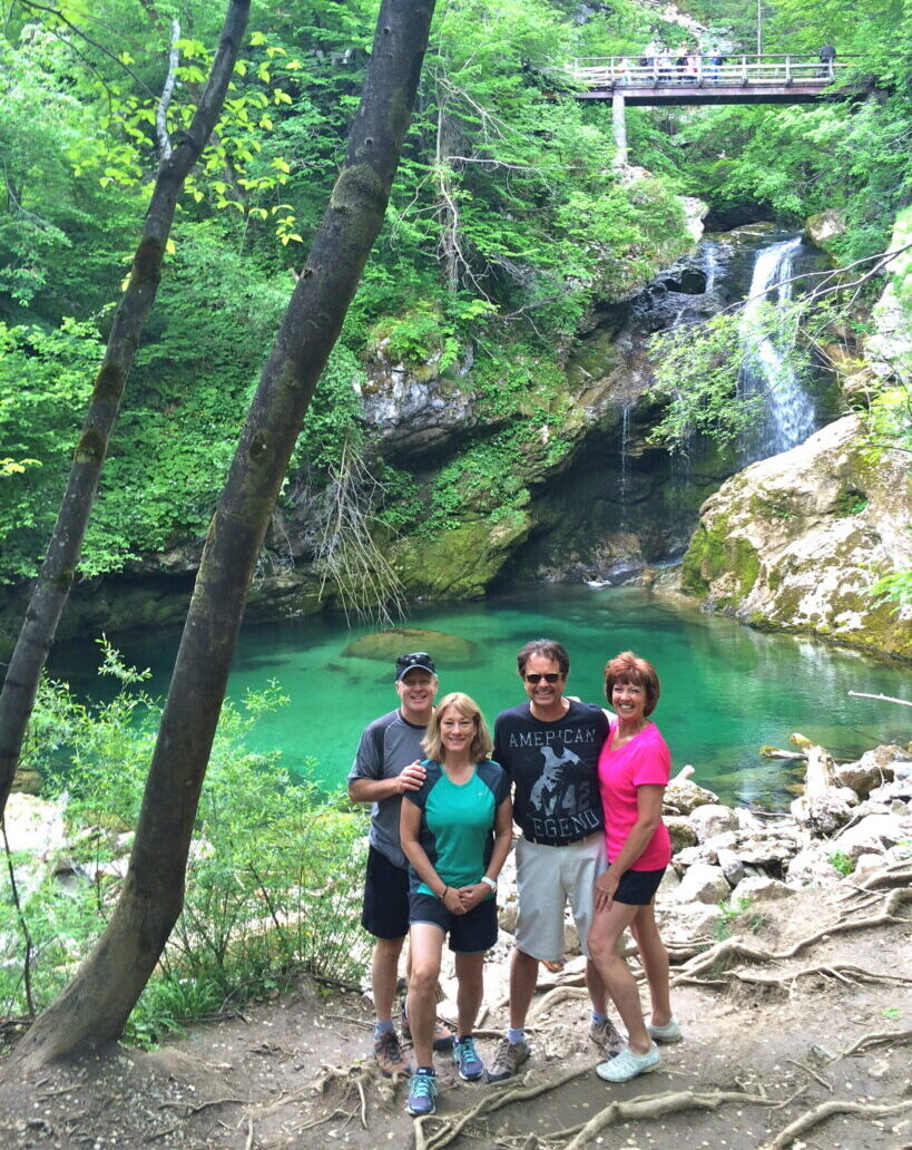 Vintgar Gorge and the exquisite green water