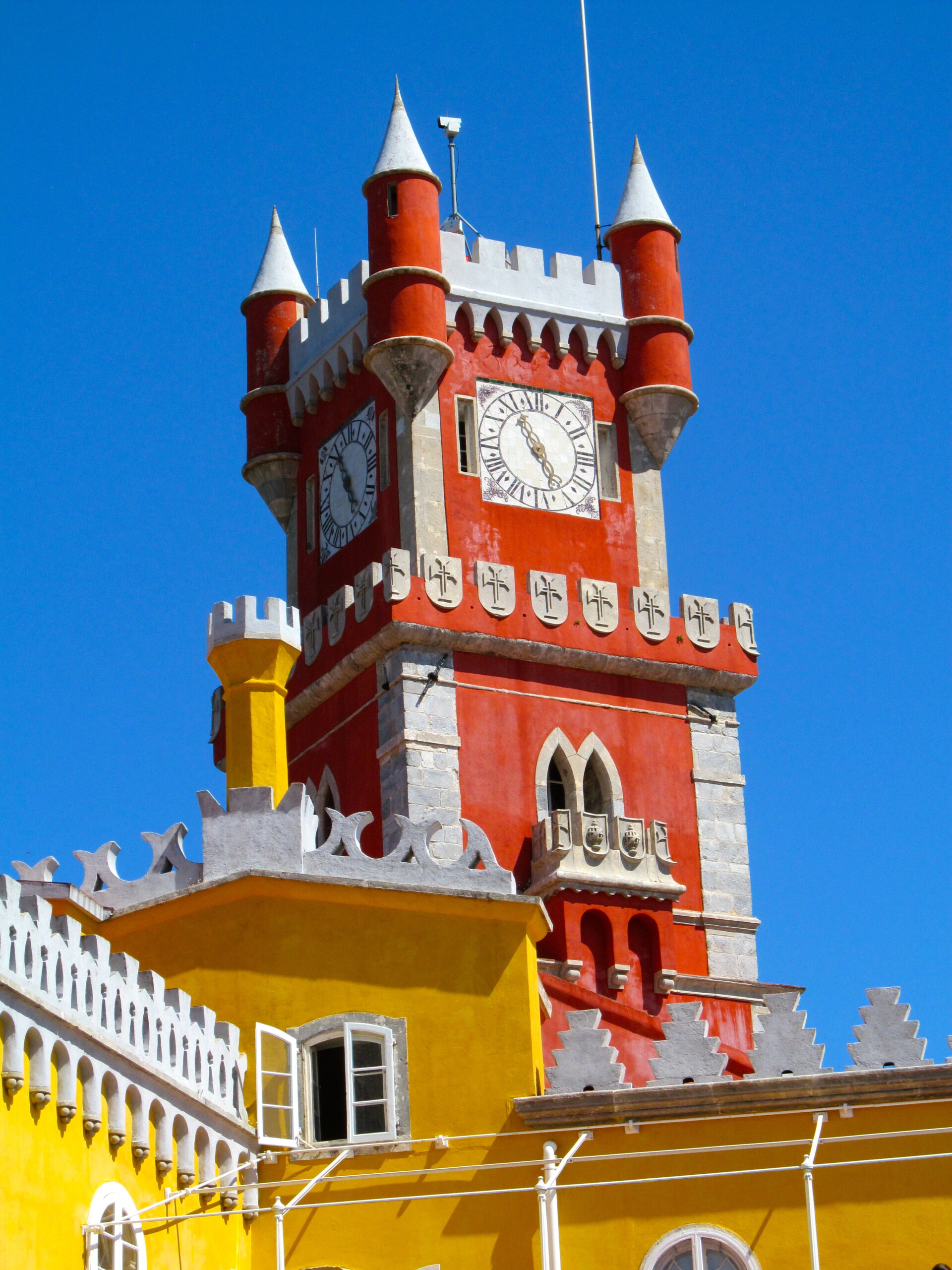 Sintra features the Pena Palace