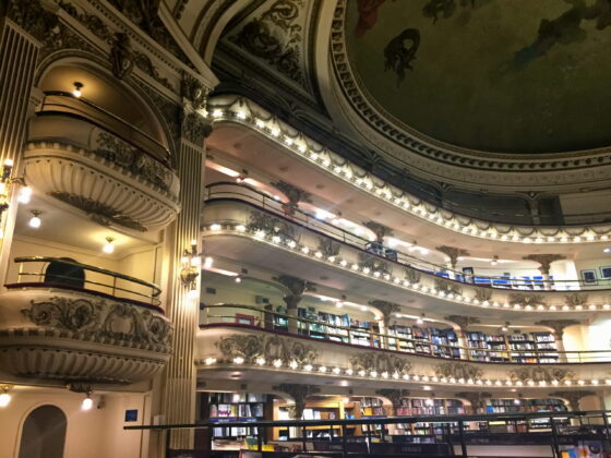 This stunning bookstore was once a theater, El Ateneo