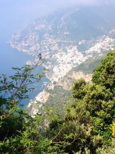 Path of the Gods view over the Amalfi coastline